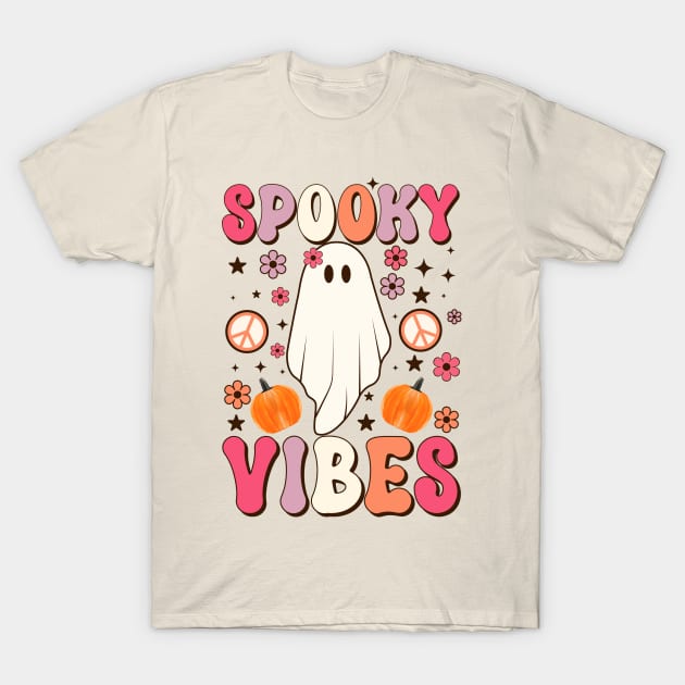 Spooky Vibes T-Shirt by LMW Art